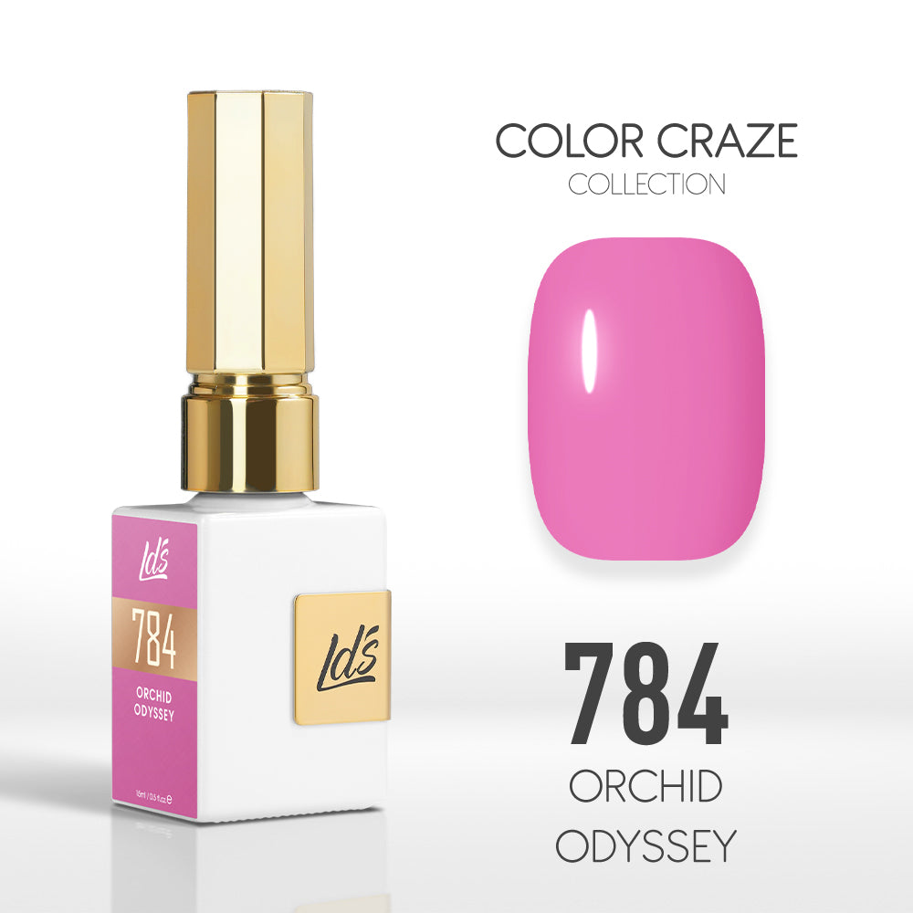 LDS Color Craze Collection - 784 Orchid Odyssey - Gel Polish 0.5oz