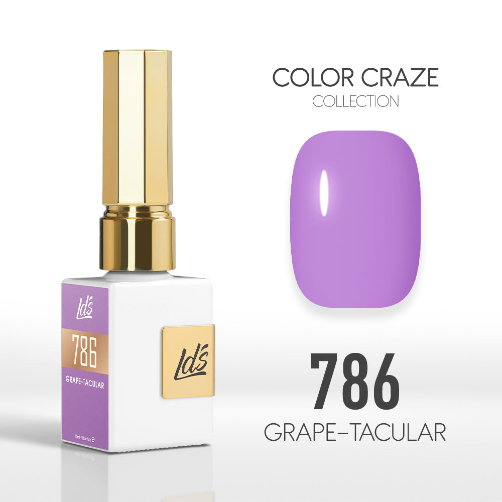 LDS Color Craze Collection - 786 Grape-tacular - Gel Polish 0.5oz