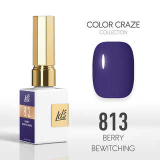 LDS Color Craze Collection - 813 Berry Bewitching - Gel Polish 0.5oz
