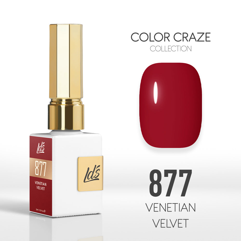 LDS Color Craze Collection - 877 Venetian Velvet - Gel Polish 0.5oz