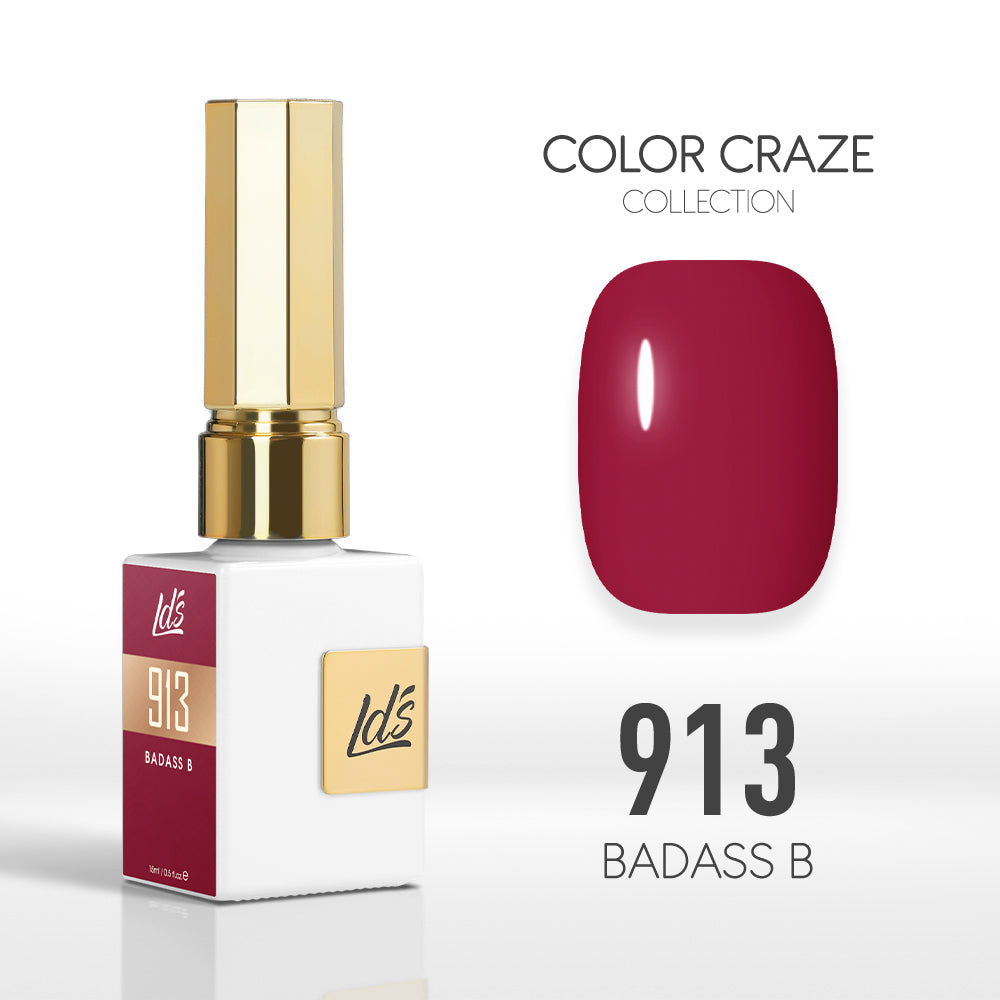 LDS Color Craze Collection - 913 Badass B - Gel Polish 0.5oz