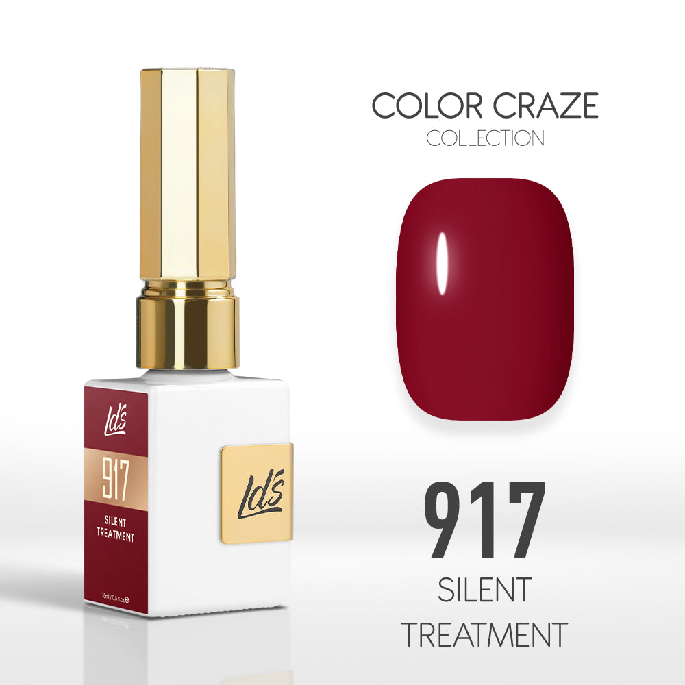 LDS Color Craze Collection - 917 Silent Treatment - Gel Polish 0.5oz