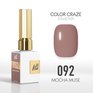 LDS Color Craze Collection - 092 Mocha Muse - Gel Polish 0.5oz