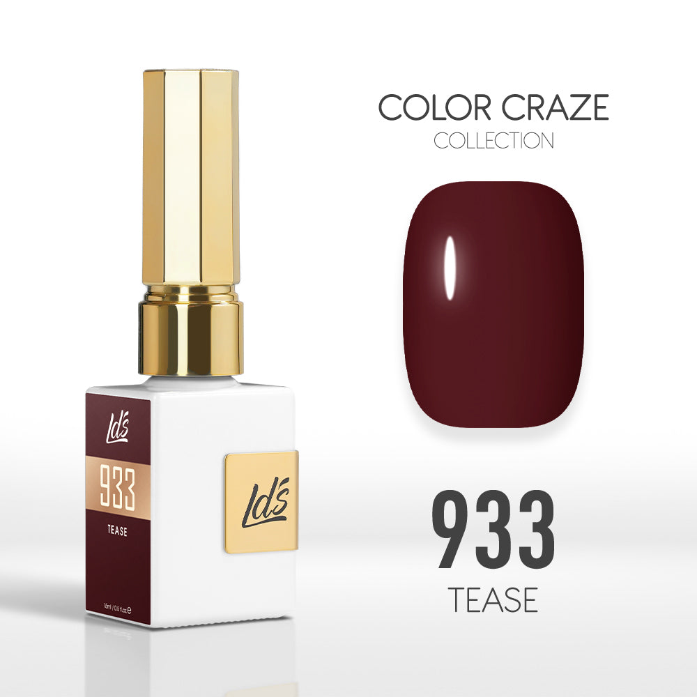 LDS Color Craze Collection - 933 Tease - Gel Polish 0.5oz