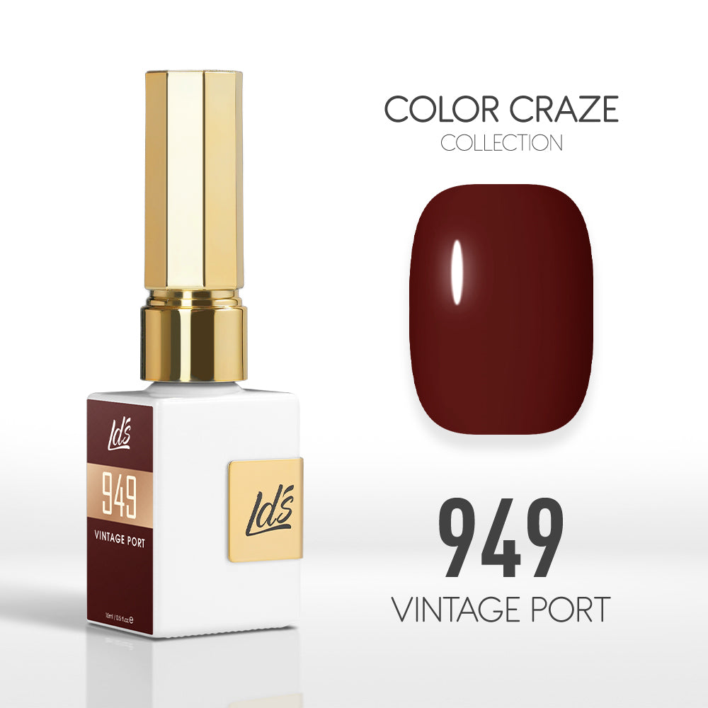 LDS Color Craze Collection - 949 Vintage Port - Gel Polish 0.5oz
