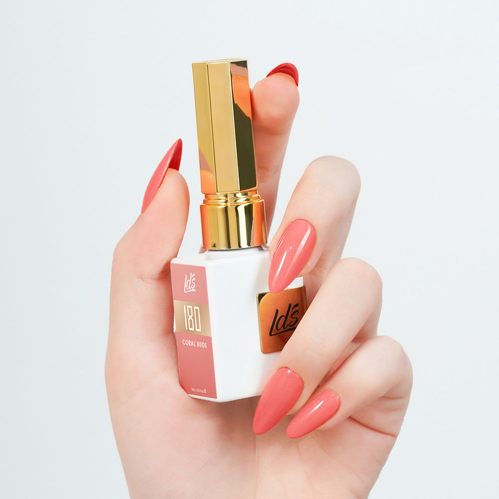 LDS Color Craze Collection - 180 Coral Nude - Gel Polish 0.5oz