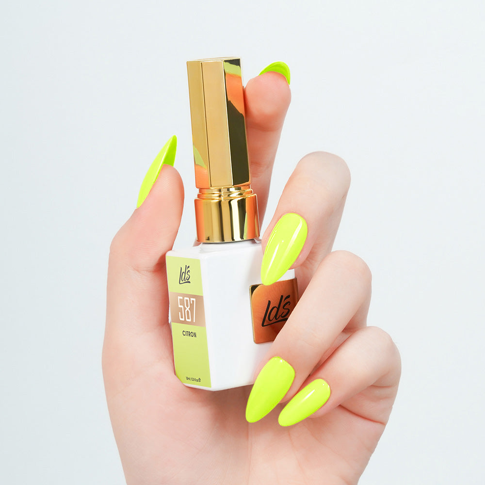 LDS Color Craze Collection - 587 Citron - Gel Polish 0.5oz