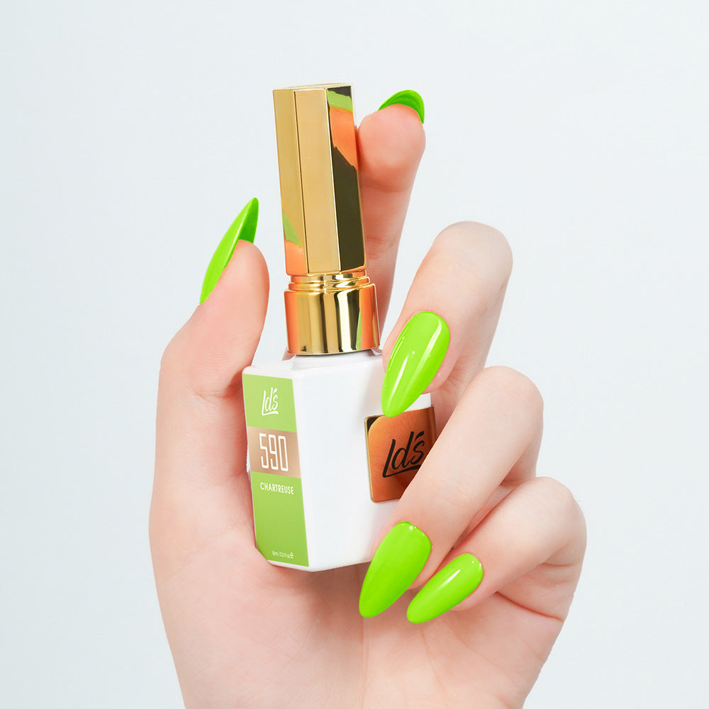 LDS Color Craze Collection - 590 Chartreuse - Gel Polish 0.5oz