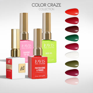 LDS Gel Kit 9-1 - Winter Celebration Collection + Base & Top