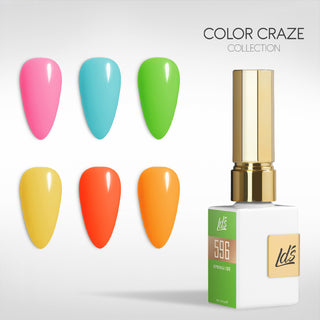 LDS Gel Set 6-13 - Day-Glo Daylight - 325, 456, 596, 659, 550, 851