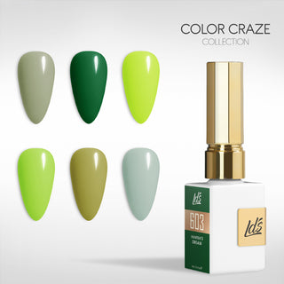 LDS Gel Set 6-14 - Lush Leaf - 477, 603, 598, 591, 508, 512