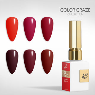 LDS Gel Set 6-6 - Red Rapture - 858, 837, 930, 941, 894, 907
