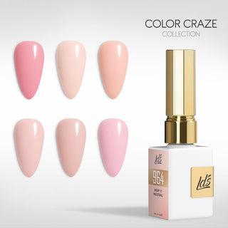 LDS Gel Set 6 - Easy Starter Nude French Base Box - 956, 961, 962, 963, 964, 954
