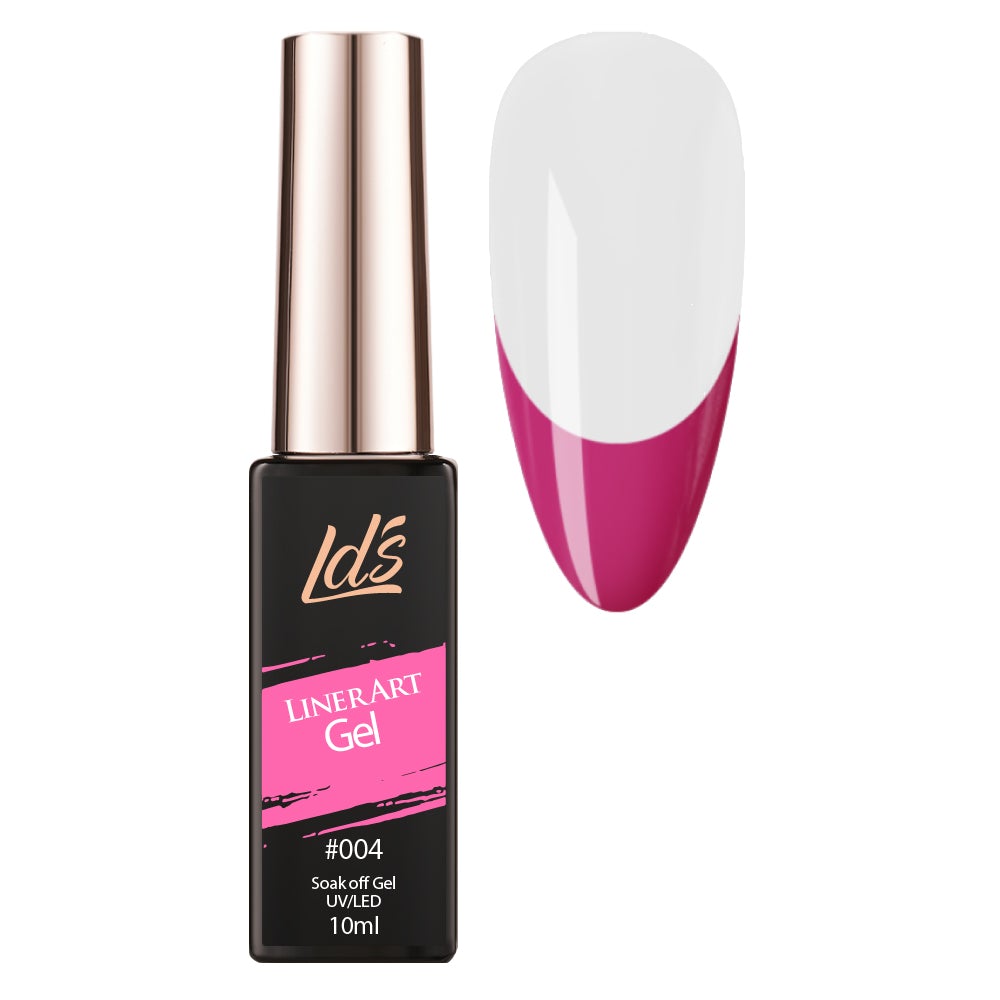  LDS Gel Polish Nail Art Liner - Hot Pink 04 (ver 2) by LDS sold by DTK Nail Supply