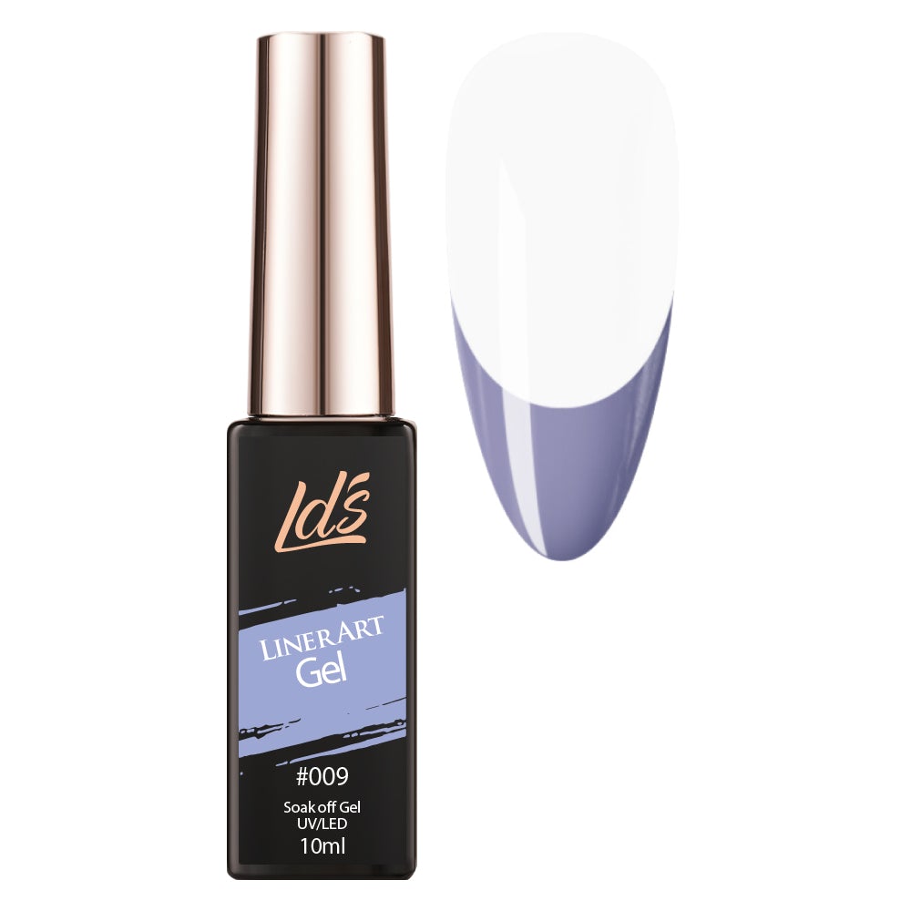  LDS Gel Polish Nail Art Liner - Pastel Purple 09 (ver 2) by LDS sold by DTK Nail Supply