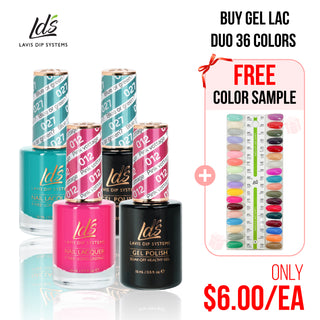 LDS Healthy Gel & Lacquer Part 1: 001-036 (36 Colors)