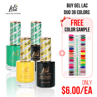 LDS Healthy Gel & Lacquer Part 3: 073-108 ( 36 Colors)