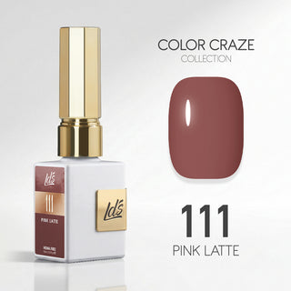 LDS Color Craze Gel Nail Polish - 111 Pink Latte