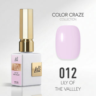 LDS Color Craze Gel Nail Polish - 012 Lily of the Vallley