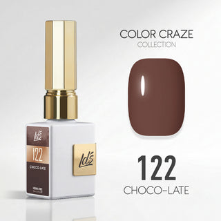 LDS Color Craze Gel Nail Polish - 122 Choco-Late