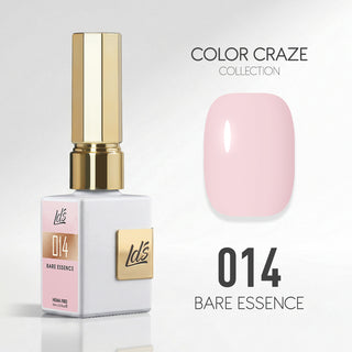 LDS Color Craze Gel Nail Polish - 014 Bare Essence