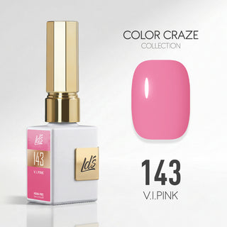 LDS Color Craze Gel Nail Polish - 143 V.I.Pink