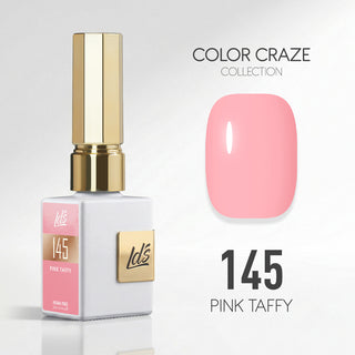 LDS Color Craze Gel Nail Polish - 145 Pink Taffy