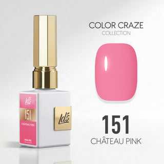 LDS Color Craze Gel Nail Polish - 151 Château Pink