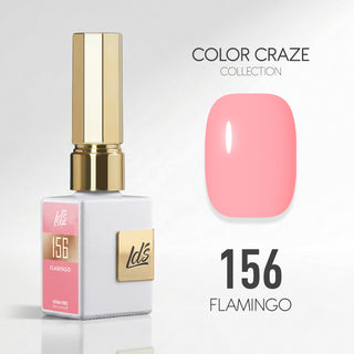 LDS Color Craze Gel Nail Polish - 156 Flamingo