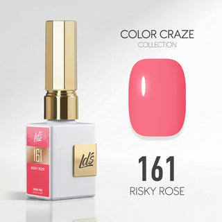 LDS Color Craze Gel Nail Polish - 161 Risky Rose
