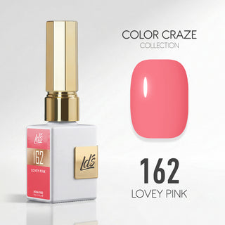 LDS Color Craze Gel Nail Polish - 162 Lovey Pink