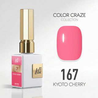 LDS Color Craze Gel Nail Polish - 167 Kyoto Cherry