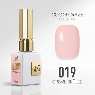LDS Color Craze Gel Nail Polish - 019 Crème brûlée