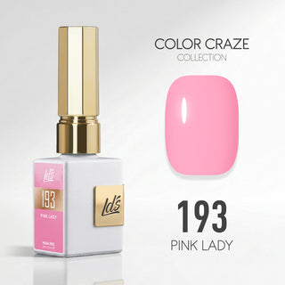 LDS Color Craze Gel Nail Polish - 193 Pink Lady