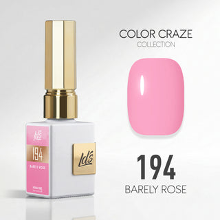 LDS Color Craze Gel Nail Polish - 194 Barely Rose
