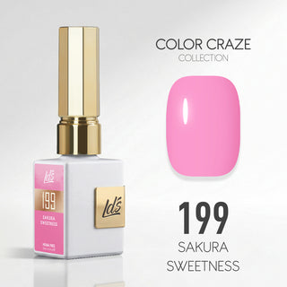 LDS Color Craze Gel Nail Polish - 199 Sakura Sweetness