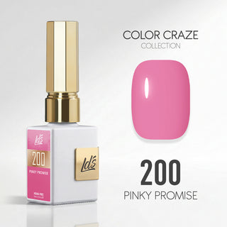 LDS Color Craze Gel Nail Polish - 200 Pinky Promise