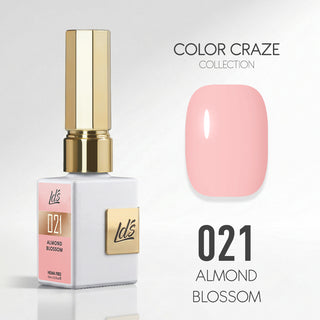 LDS Color Craze Gel Nail Polish - 021 Almond Blossom