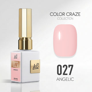 LDS Color Craze Gel Nail Polish - 027 Angelic