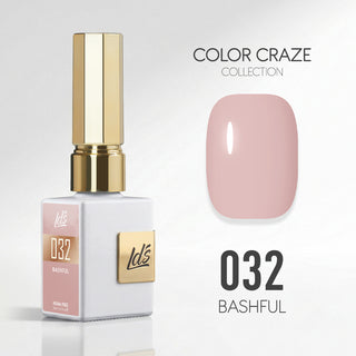 LDS Color Craze Gel Nail Polish - 032 Bashful