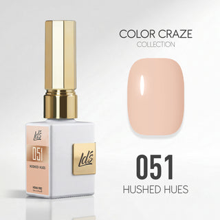 LDS Color Craze Gel Nail Polish - 051 Hushed Hues