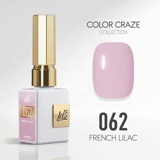 LDS Color Craze Gel Nail Polish - 062 French Lilac