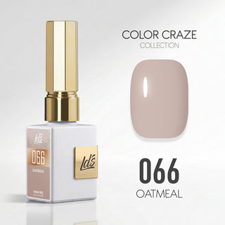 LDS Color Craze Gel Nail Polish - 066 Oatmeal