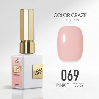 LDS Color Craze Gel Nail Polish - 069 Pink Theory