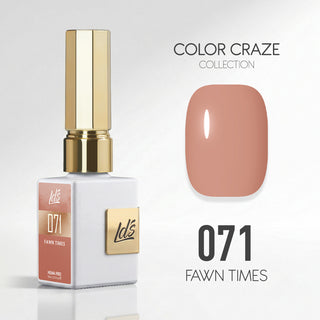 LDS Color Craze Gel Nail Polish - 071 Fawn Times