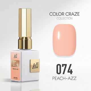 LDS Color Craze Gel Nail Polish - 074 Peach-azz