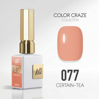 LDS Color Craze Gel Nail Polish - 077 Certain-tea