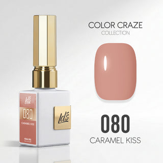 LDS Color Craze Gel Nail Polish - 080 Caramel Kiss