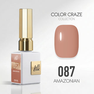 LDS Color Craze Gel Nail Polish - 087 Amazonian