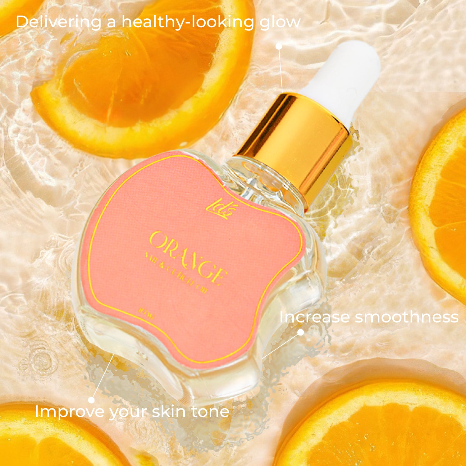 LDS Nails & Cuticle Elixir Oil - Orange